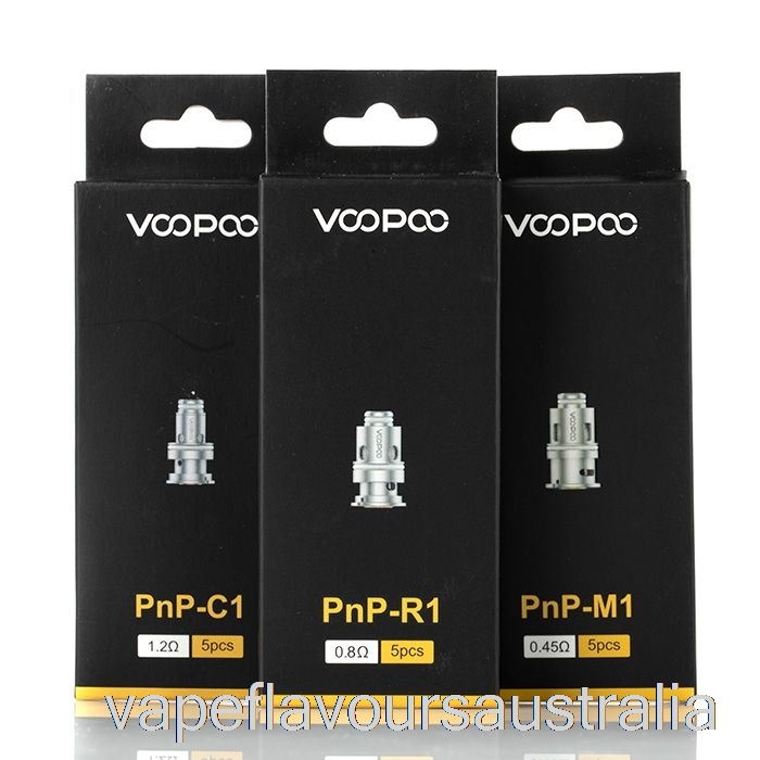 Vape Flavours Australia VOOPOO PnP Replacement Coils 0.45ohm PnP-M1 Single Coils